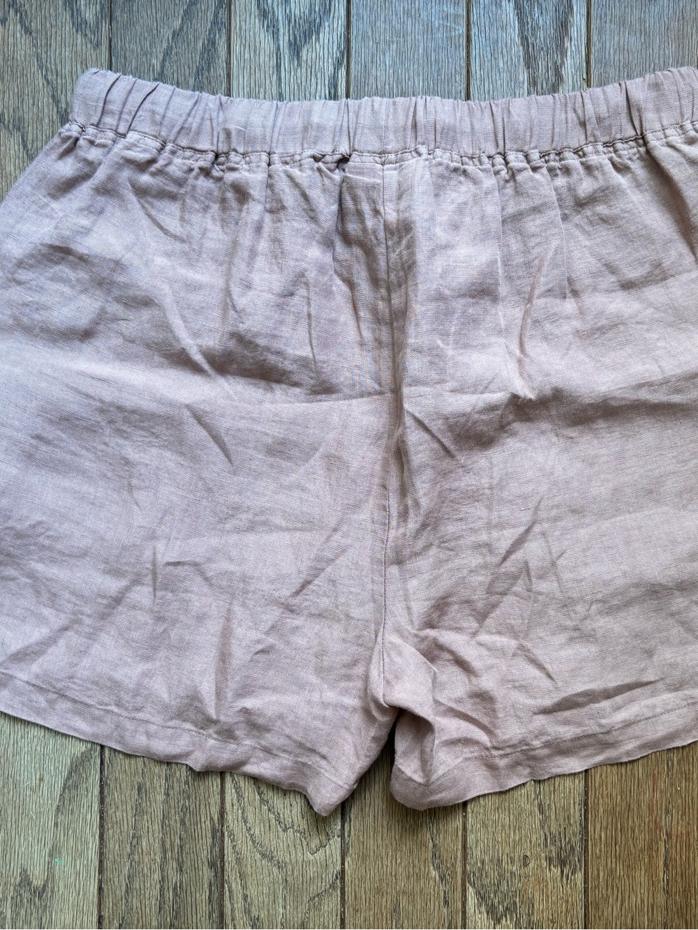 Parachute linen pj top shorts set size extra large clay NWT - Picture 9 of 10